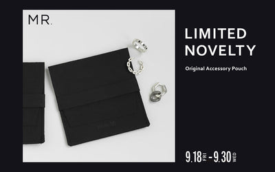 【LIMITED NOVELTY】アクセサリーポーチをプレゼント