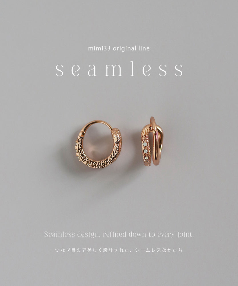 【Seamless Hoop】つなぎ目まで美しく設計された、シームレスなかたち