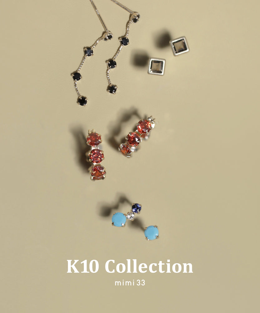 【K10 collection】天然石の彩りを添えて
