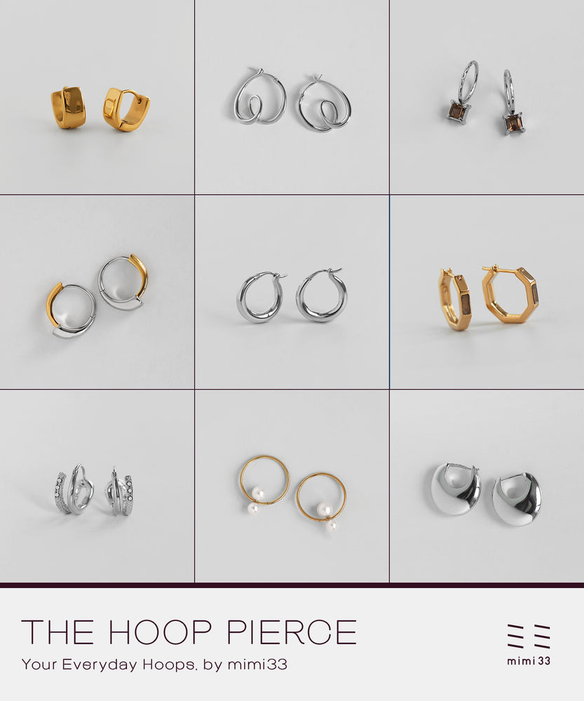 【THE HOOP PIERCE】毎日のための、ミミのフープピアス
