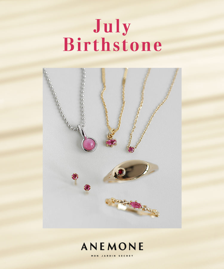 Introducing July's birthstone from ANEMONE.