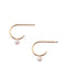 Pearl Hoop Earrings
