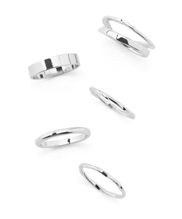 自分らしい重ね付けで印象的な指先に。ANEMONEのセットリング: 52