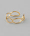 Oval Line Ear Cuff