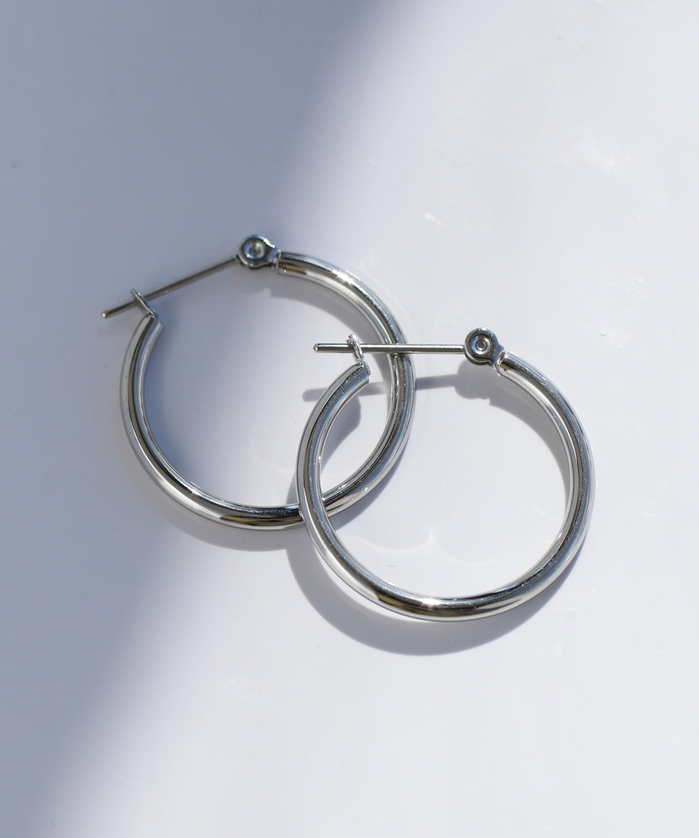 mimi33】【ステンレス】フープピアス[Basic]｜SANPO ONLINE(サンポー
