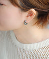 【ステンレス】ツイストメタルフープピアス