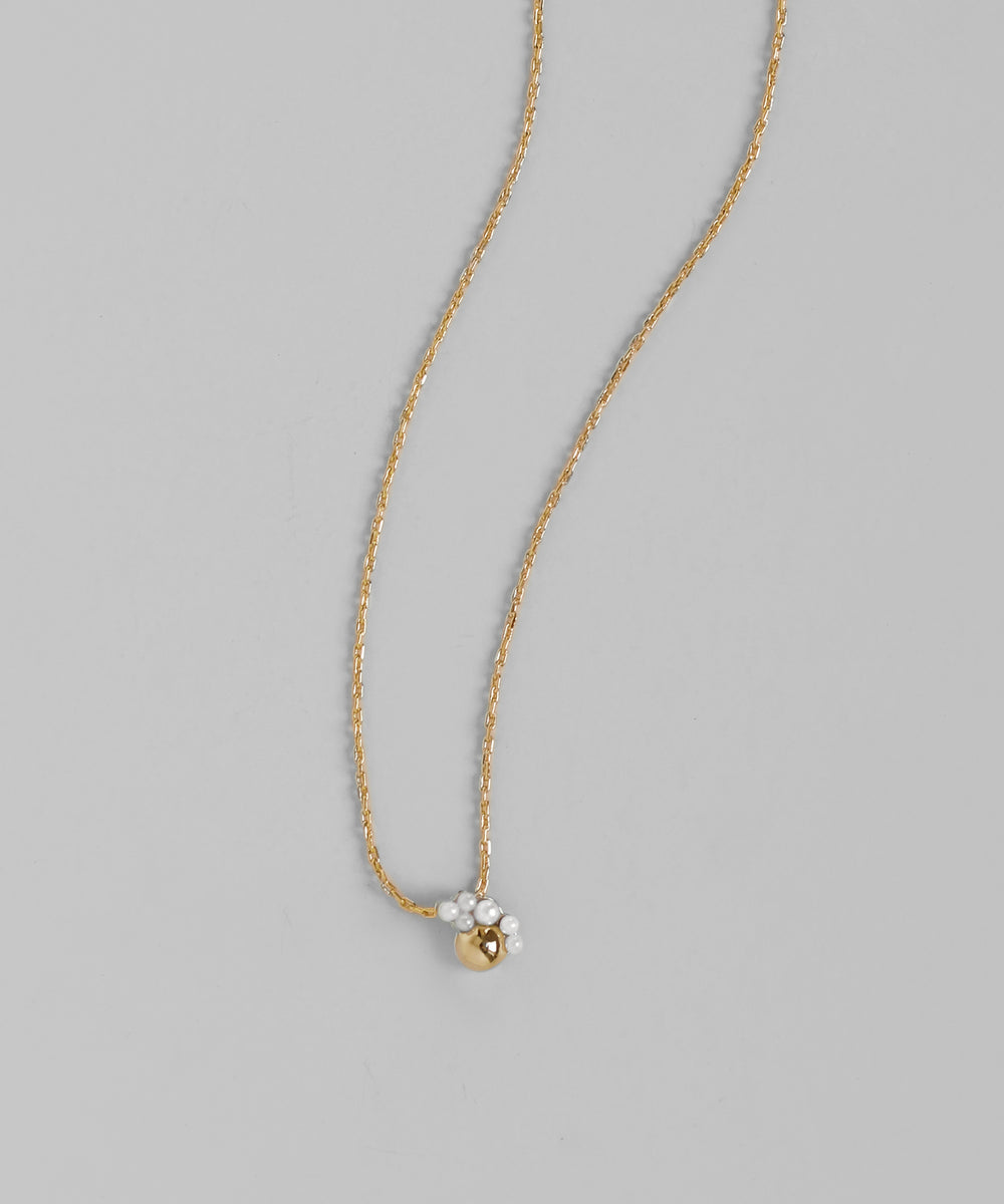 mimi33】デザインネックレス[Sheerchic]｜アネモネ・シエナロゼ