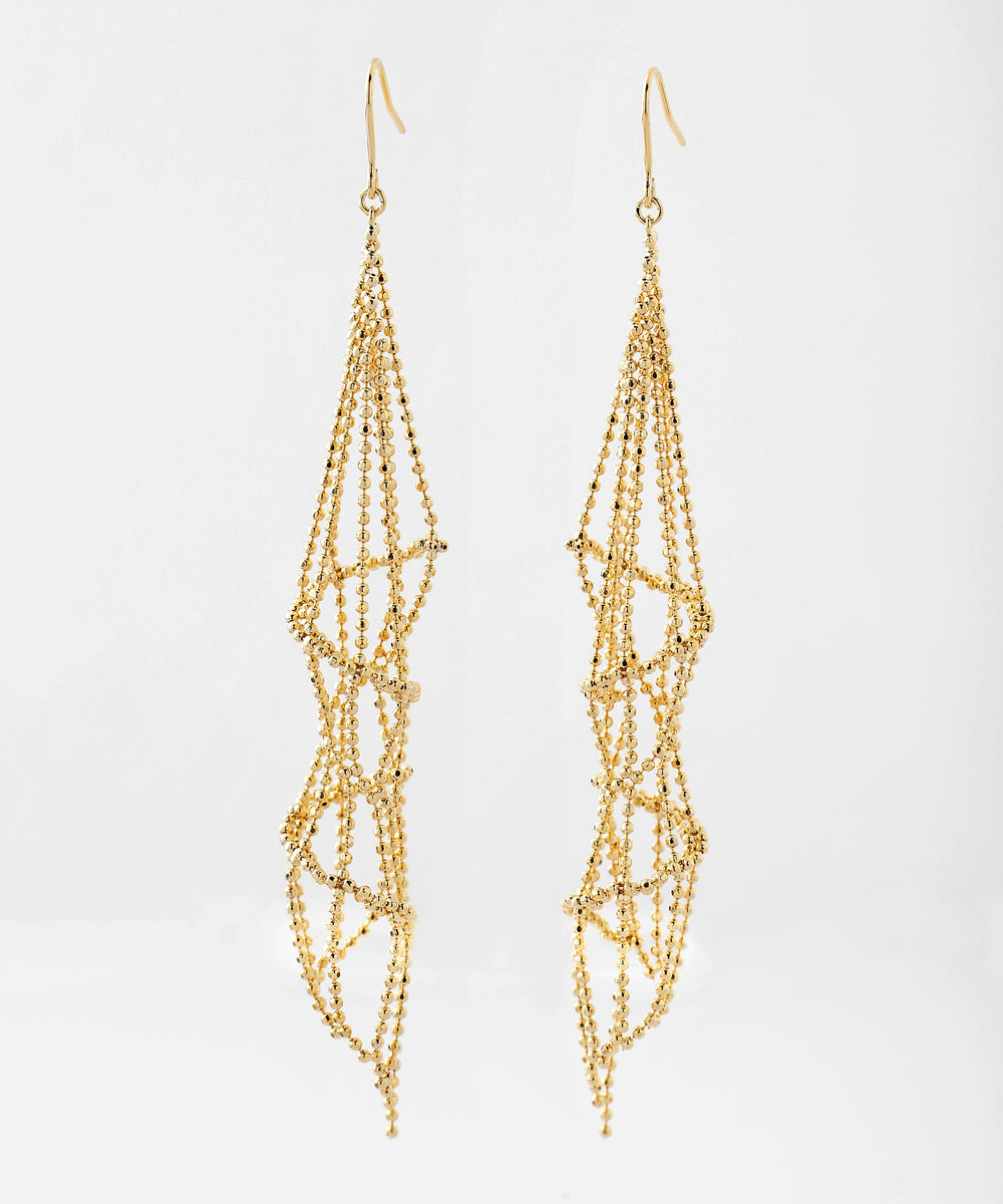 mimi33】シャンデリアピアス[Sheerchic]｜SANPO ONLINE(サンポー