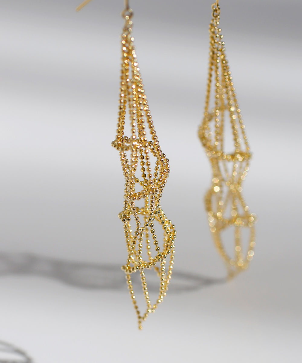 ルカオ　　　　　　　　TAKE-UPシャンデリアピアス　シングルピアス ルカオ TAKE-UPシャンデリアピアス シングルピアス TAKE-UP ONLINE