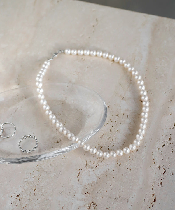 貝パールネックレス