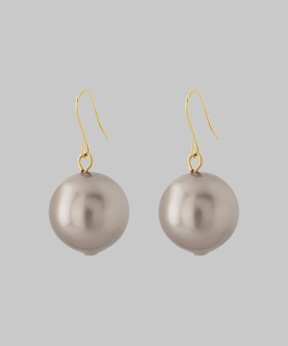 ANEMONE】パールフックピアス[K18ポスト]｜アネモネ・シエナロゼ