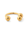 Metal Sphere Ear Cuffs (Set of 3)