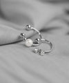Pearl and Beaded Ear Cuffs (Set of 2)