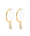 Bijou curl earrings