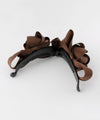 Volume satin ribbon banana clip