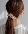 Volume satin ribbon banana clip