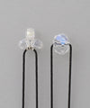 Aurora Glass U-shaped Pins (Set of 5)