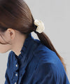 ローズリボンヘアゴム