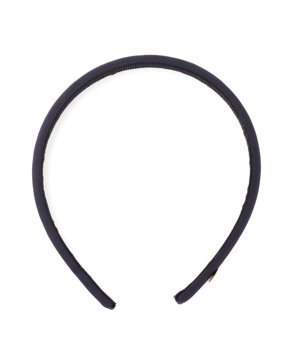 サテン調スリムカチューシャ