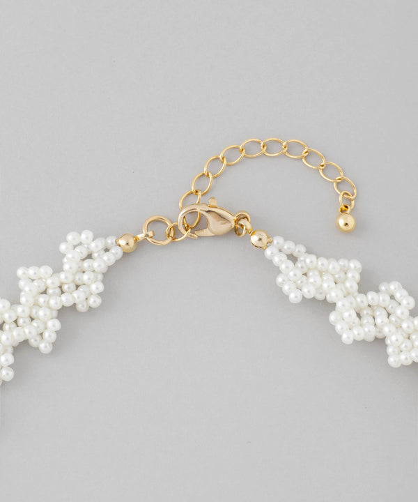 レースパールネックレス