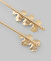 Pearl x Metal Flower Hairpins (Set of 3)