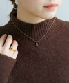 Lace motif necklace