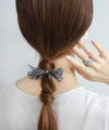 重なりシアーリボンヘアゴム