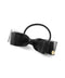 Mesh ribbon hair tie