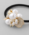 Pearl Botanical Hair Tie
