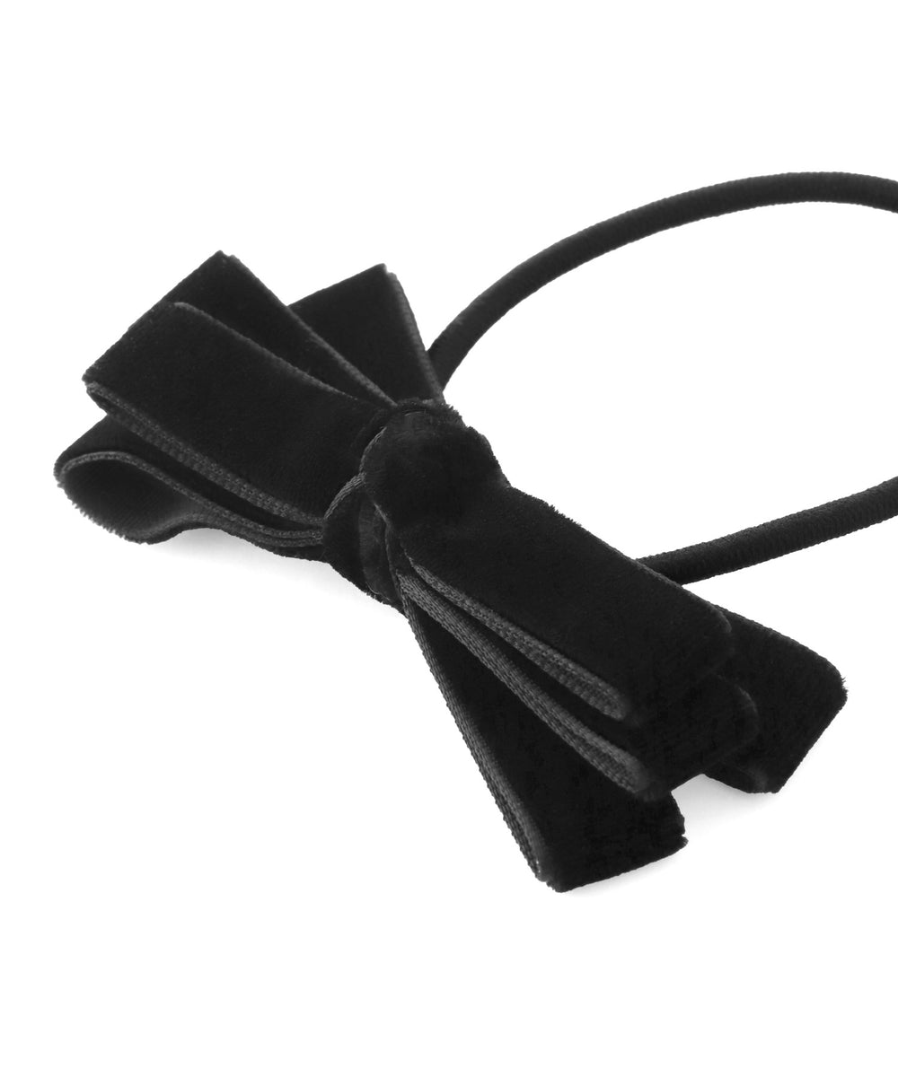 ANEMONE】ベロアリボンヘアゴム｜アネモネ・シエナロゼ・ミミサン