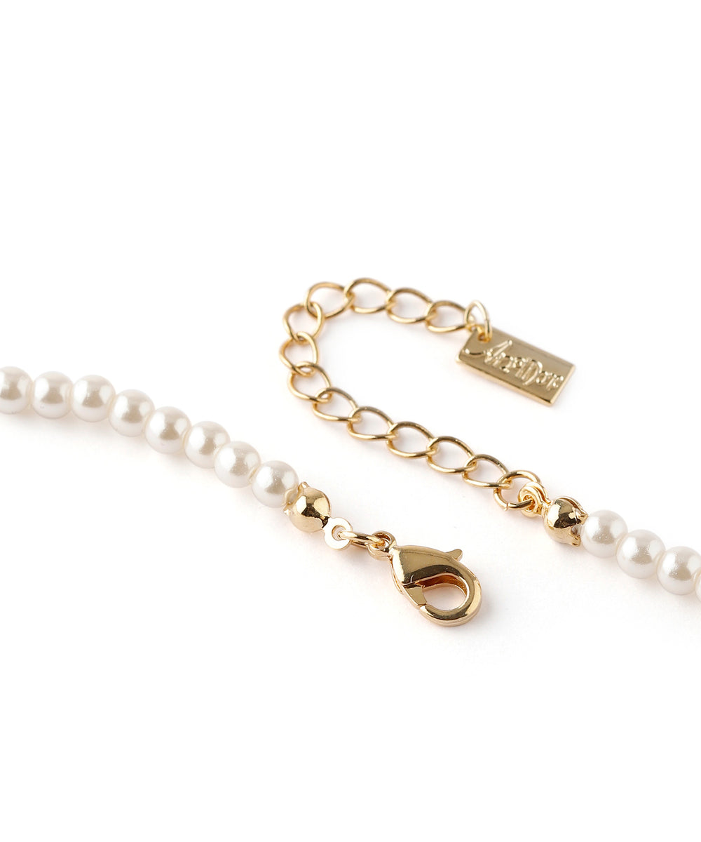 ANEMONE】レース編み風パールネックレス｜SANPO ONLINE(サンポー