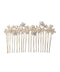 Pearl and Bijou Flower Garden Comb
