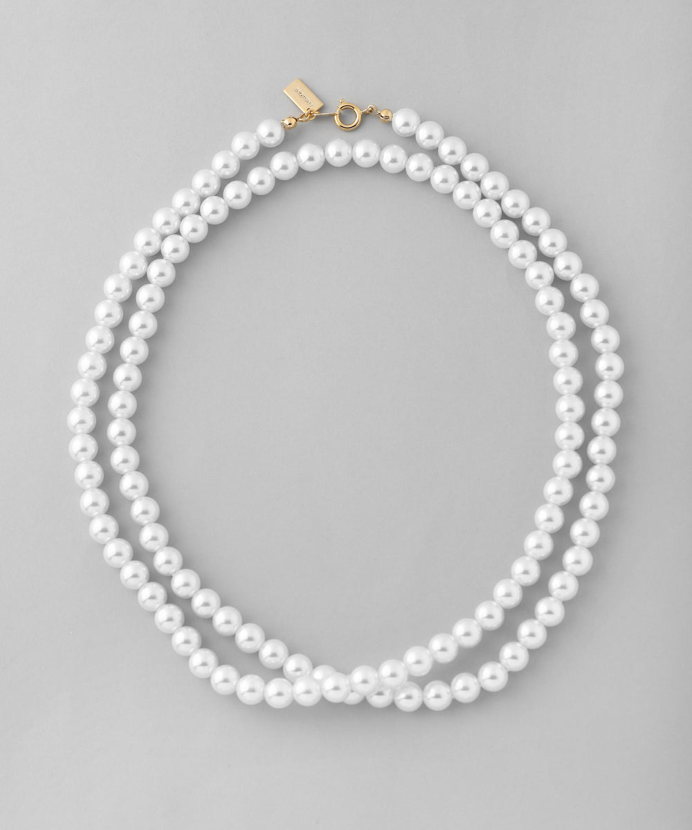 天然パールネックレス7mmx7.5mmx57 pes 43cm 天然パールネックレス7mmx7.5mmx57 pes 43cm