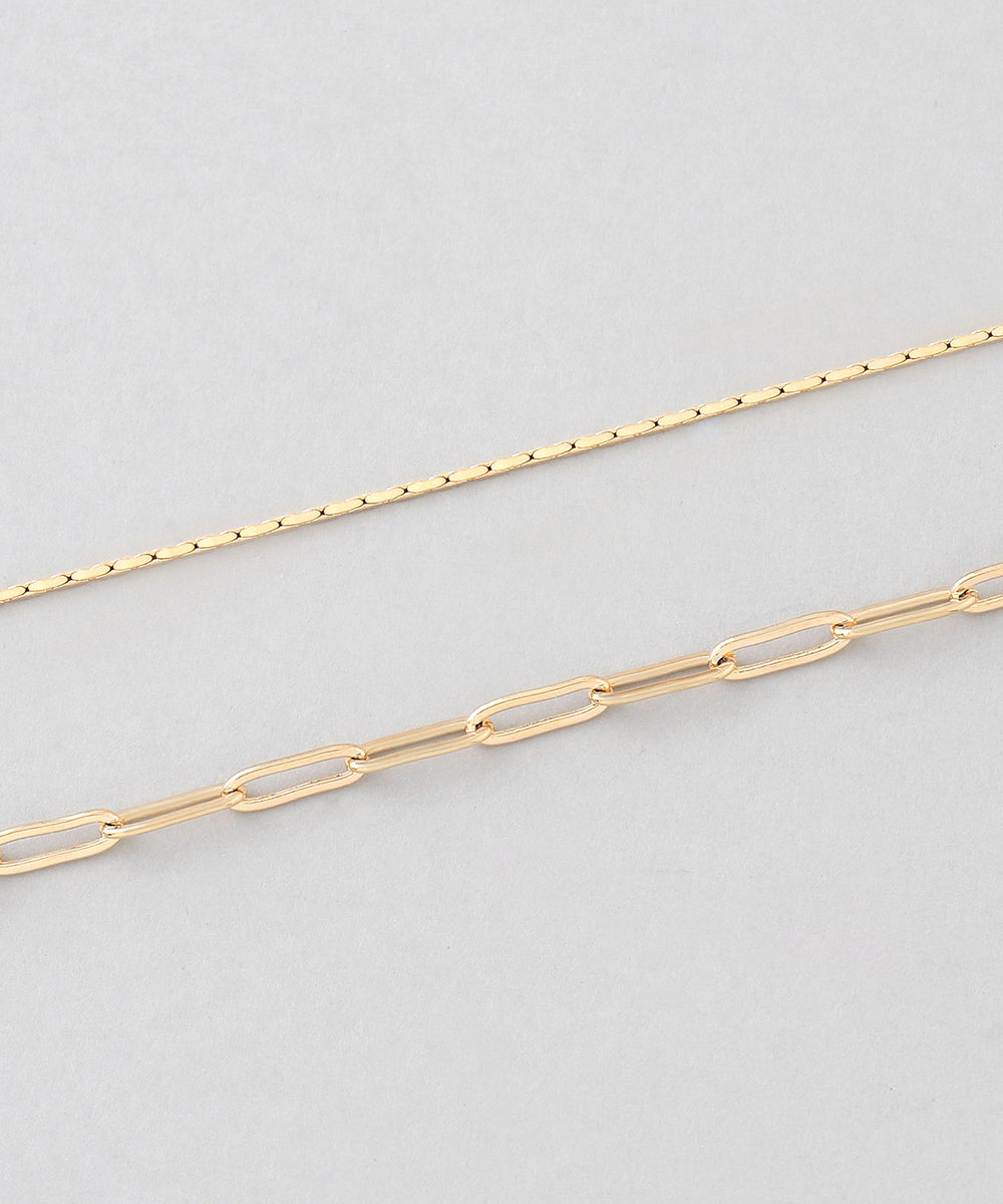 ANEMONE】サークルプレートネックレス[2本セット]｜SANPO ONLINE