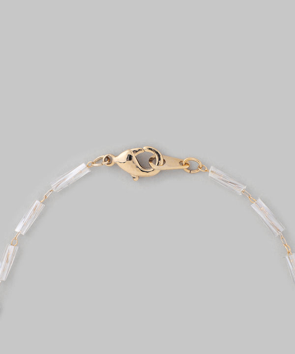 2WAYメタルチャーム×ビーズネックレス