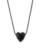 Volume Heart Glass Necklace
