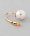 【ステンレス】パールバックキャッチピアス