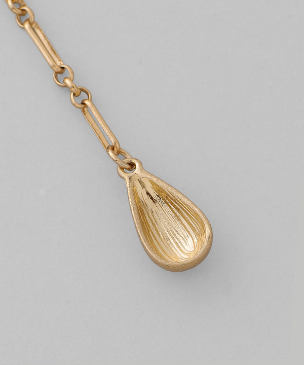 メタルドロップマンテルネックレス