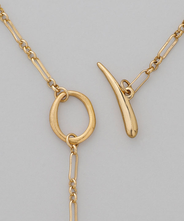 メタルドロップマンテルネックレス