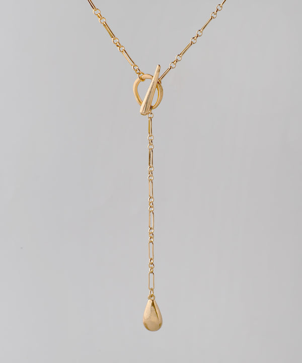 メタルドロップマンテルネックレス