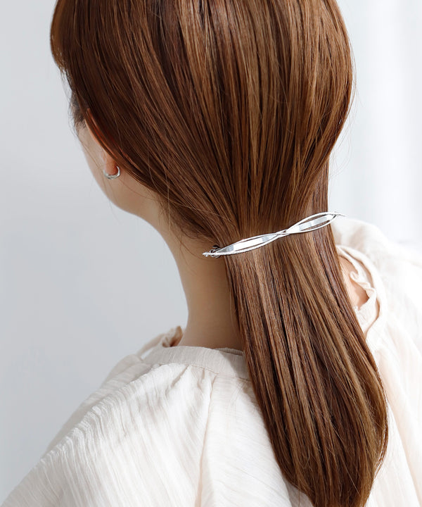 クラフトラインメタルバレッタ