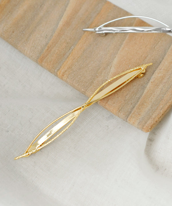 クラフトラインメタルバレッタ