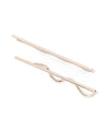 Wave Metal Hairpins (Set of 2)