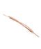 Wave Line Metal Barrette
