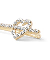 Jeweled Heart Hairpins (Set of 2)
