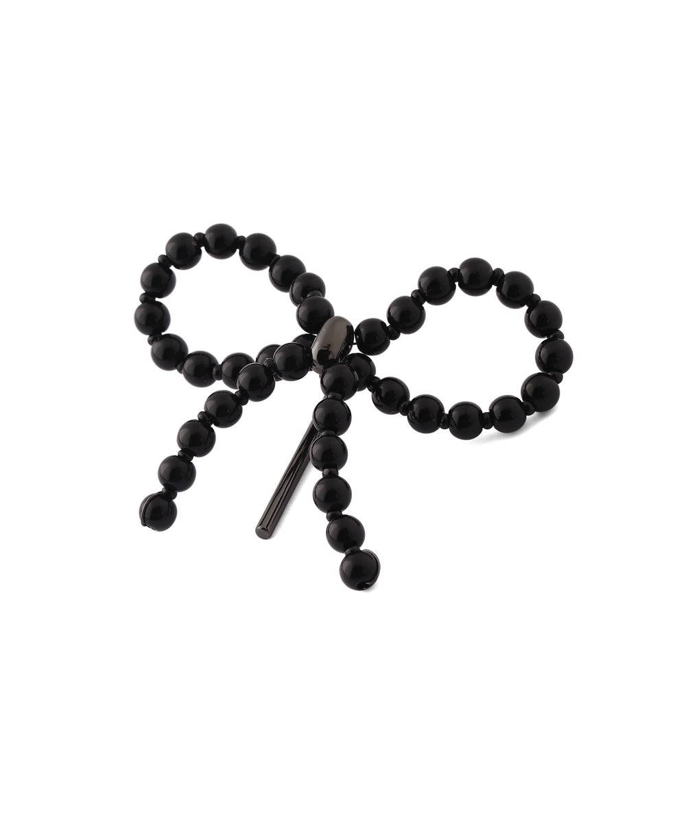 ANEMONE】ビーズリボンポニーフック｜アネモネ・シエナロゼ・ミミサン