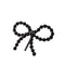 Beaded Ribbon Ponytail Hook