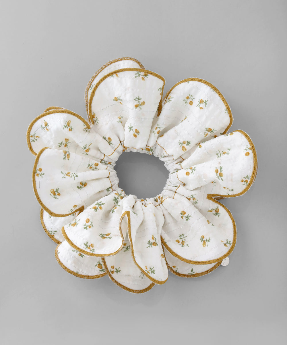 ANEMONE】小花柄ボリュームシュシュ｜アネモネ・シエナロゼ・ミミサン