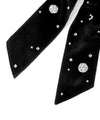 Beaded x Pearl Velvet Ribbon Barrette