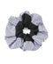 Multi-border scrunchie